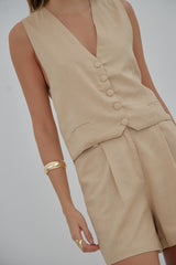 Chaleco Eva - Beige