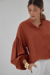 Blusa Martina - Terracota