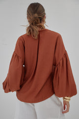 Blusa Martina - Terracota