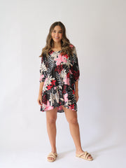 Vestido Amplio Estampado