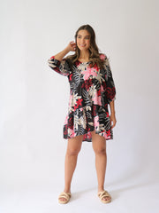 Vestido Amplio Estampado