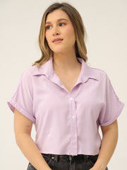 Camisa Corta Manga Doblada