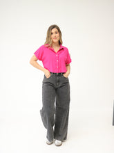 Camisa Corta Manga Doblada