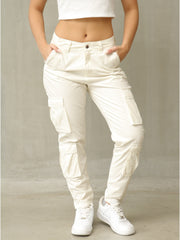 Pantalón Cargo Estilo Mom Fit