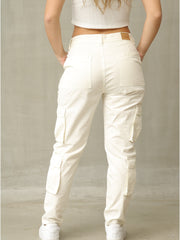 Pantalón Cargo Estilo Mom Fit