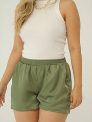 Short Casual Chalís Satinado