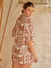 Conjunto Casual Camisa Y Short