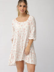 Vestido Amplio Estampado