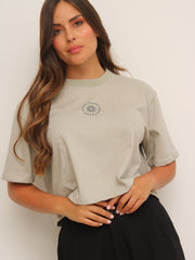 Camiseta Corta Estampada