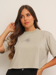 Camiseta Corta Estampada