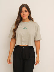 Camiseta Corta Estampada