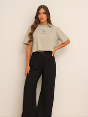 Camiseta Corta Estampada