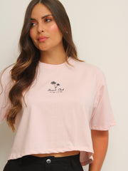 Camiseta Corta Estampada