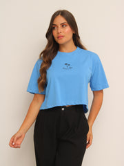 Camiseta Corta Estampada