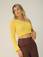 Top Tejido Una Manga