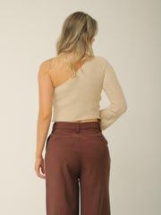 Top Tejido Una Manga