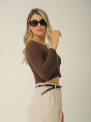 Top Tejido Una Manga