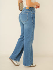 Jean Bota Ancha Azul Oscuro