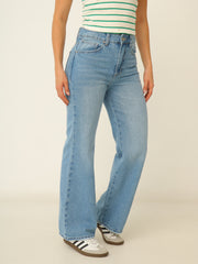 Jean Bota Ancha Azul Claro