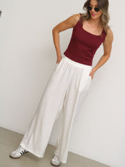 Pantalón Casual Calís Satinado
