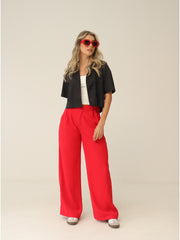 Pantalón Clásico Con Prense