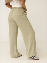 Pantalón Clásico Con Prense