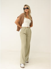 Pantalón Clásico Con Prense