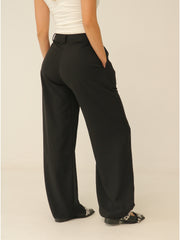 Pantalón Clásico Con Prense