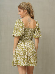 Vestido Campesino Estampado