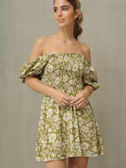 Vestido Campesino Estampado