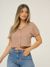 Camisa Corta Manga Doblada