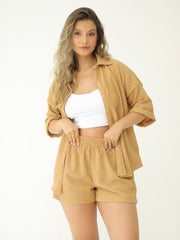 Conjunto Casual Camisa Y Short