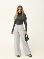 Pantalón Clásico Con Prense