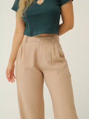 Pantalón Clásico Con Prense