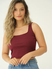 Top Cuello Cuadrado