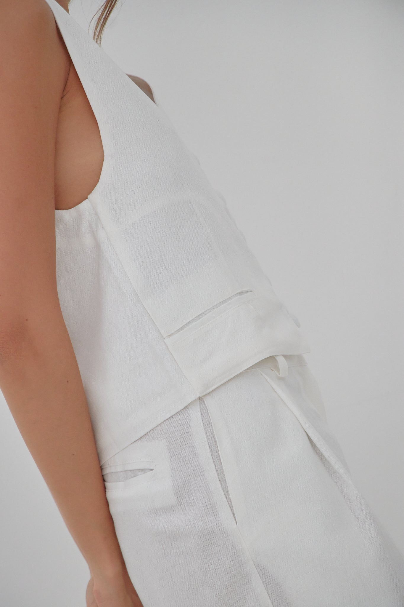 Chaleco Eva - Blanco