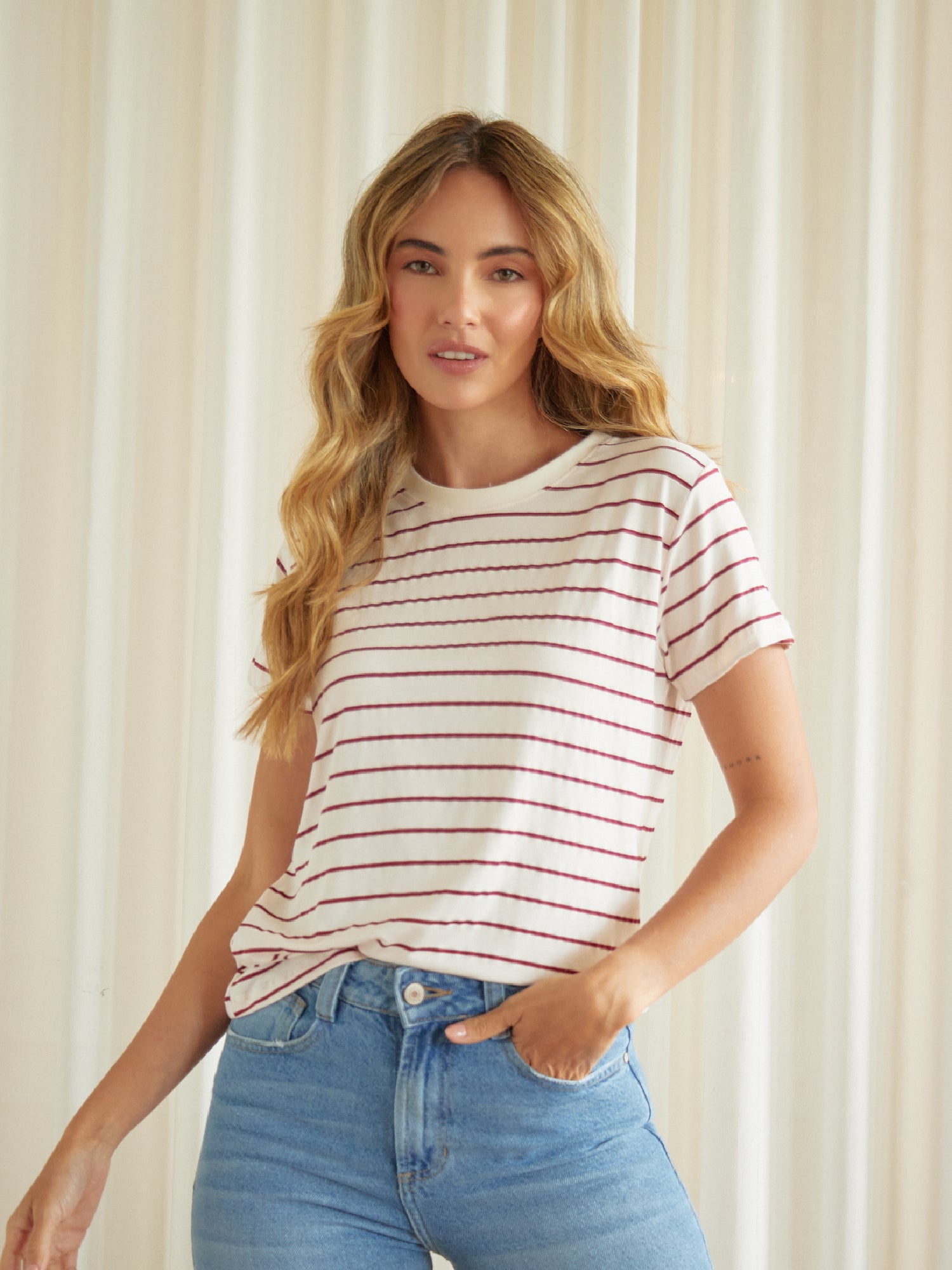 Camiseta Básica Rayas