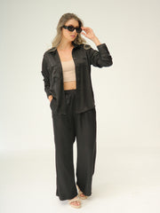 Camisa Casual Satín