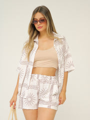 Conjunto Casual Camisa Y Short