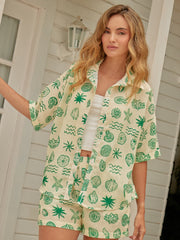 Conjunto Casual Camisa y Short