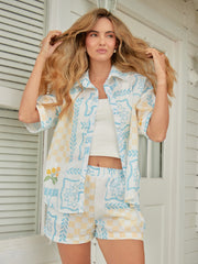 Conjunto Casual Camisa y Short