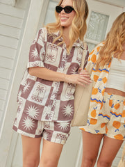 Conjunto Casual Camisa y Short
