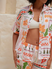 Conjunto Casual Camisa Y Short