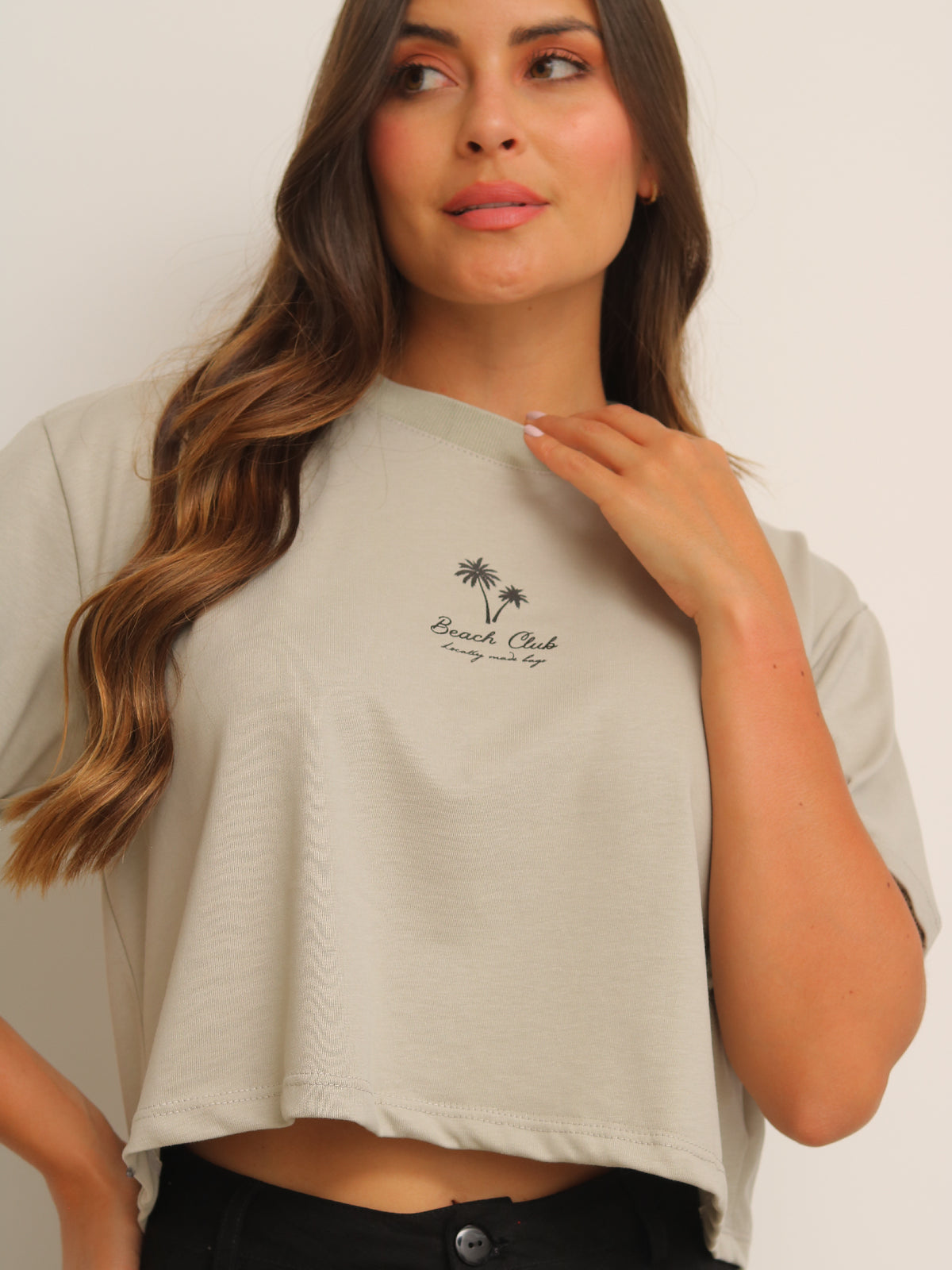 Camiseta Corta Estampada