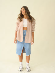 Falda Desgaste + Camisa Oversize