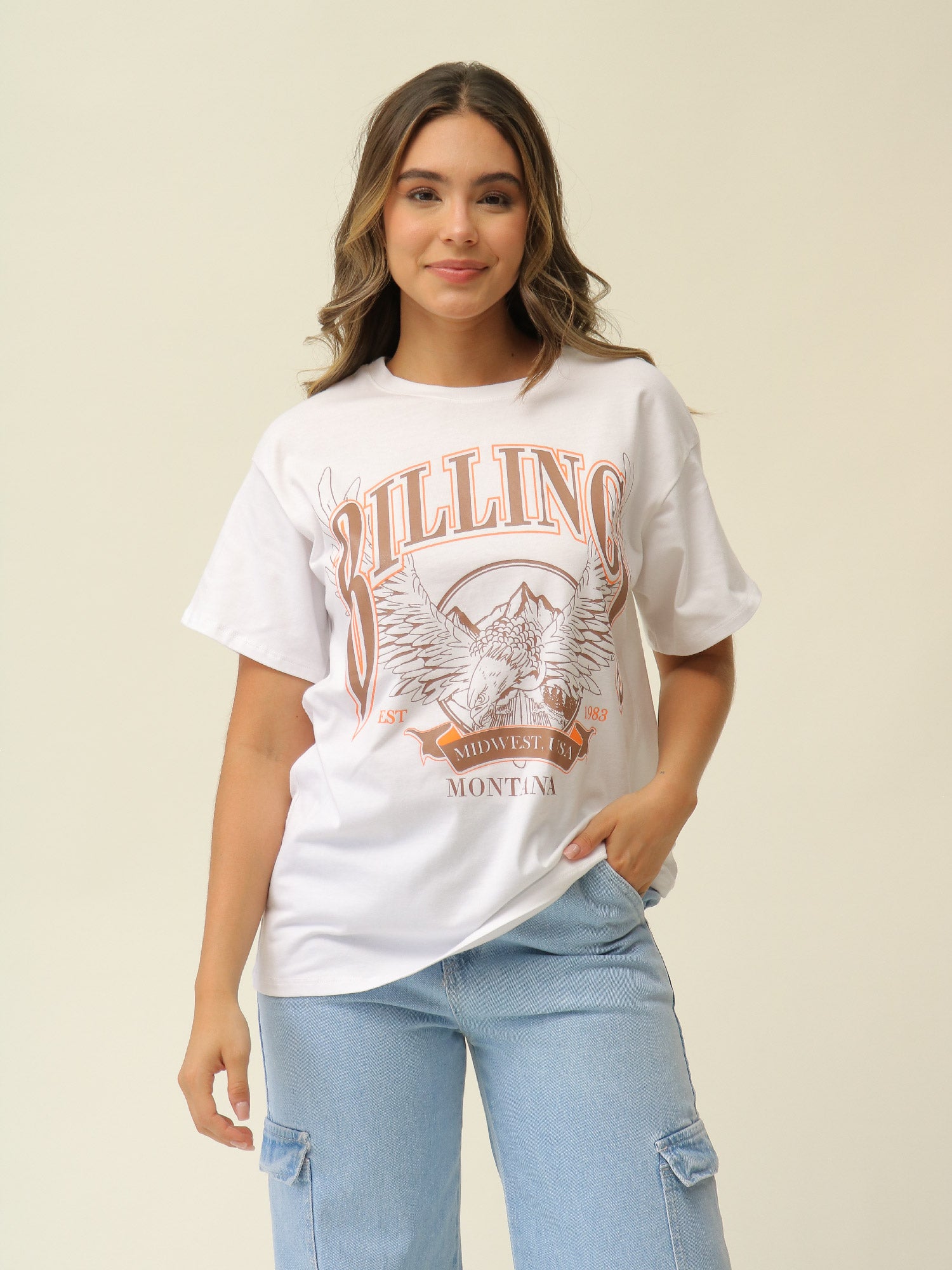 Camiseta Oversize Blanca