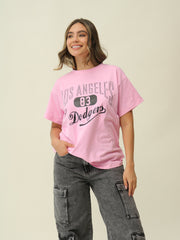 Camiseta Oversize Rosada