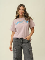 Camiseta Oversize Palo De Rosa