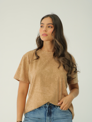 Camiseta Básica Acid Wash