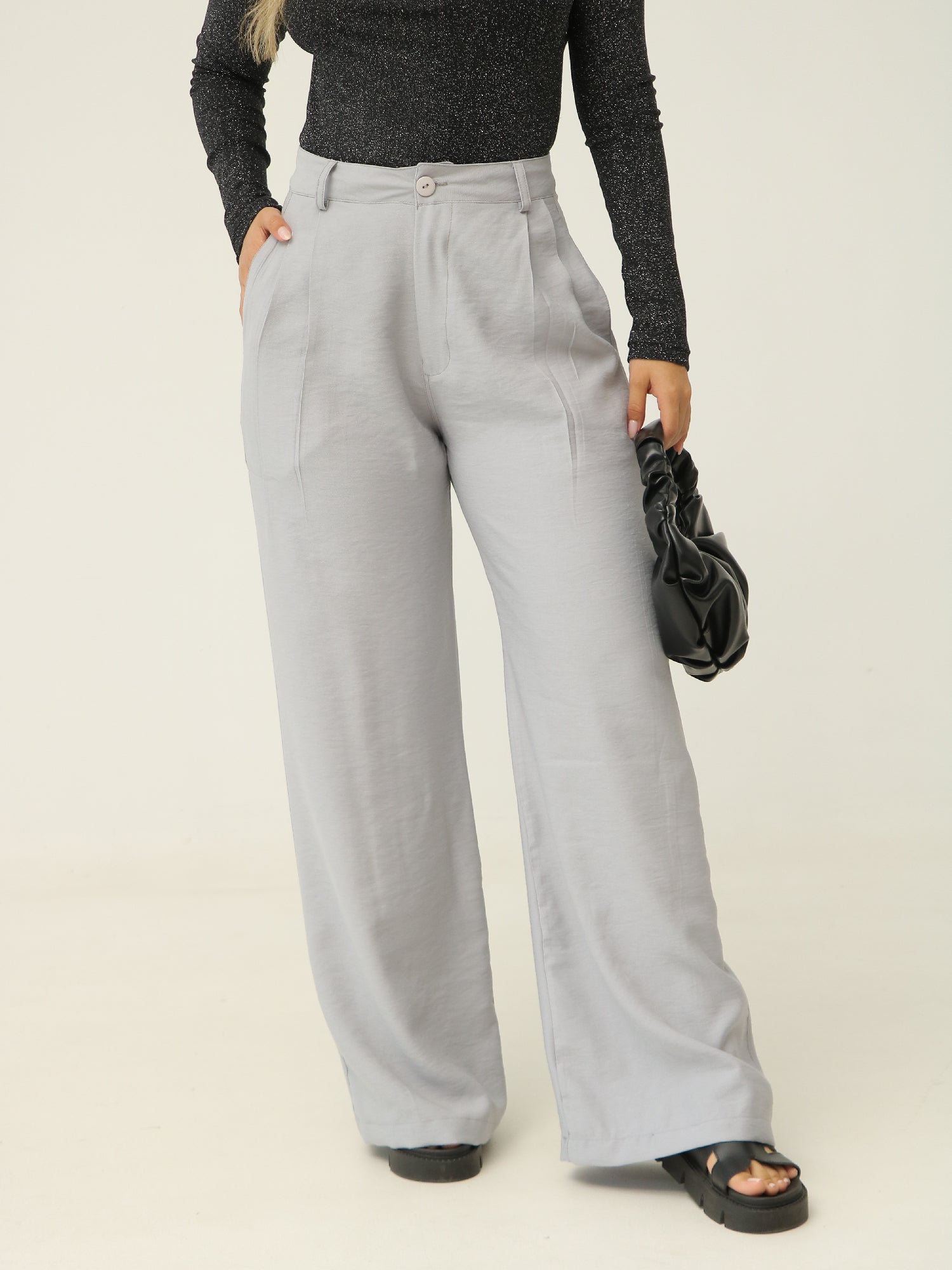 Pantalón Clásico Con Prense